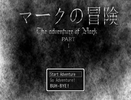 Maku No Boken ( The Adventure of Mark) RPG GAME