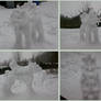 Made of snow