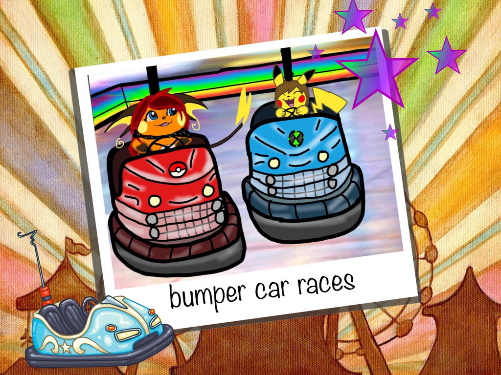 Bumper car racing by shadowclaw123456789 on DeviantArt