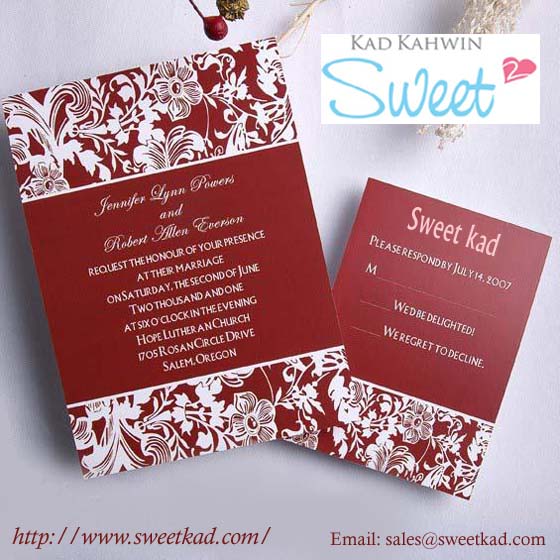 Wedding Invitation Cards Kad Kahwin Murah By Workmail On Deviantart