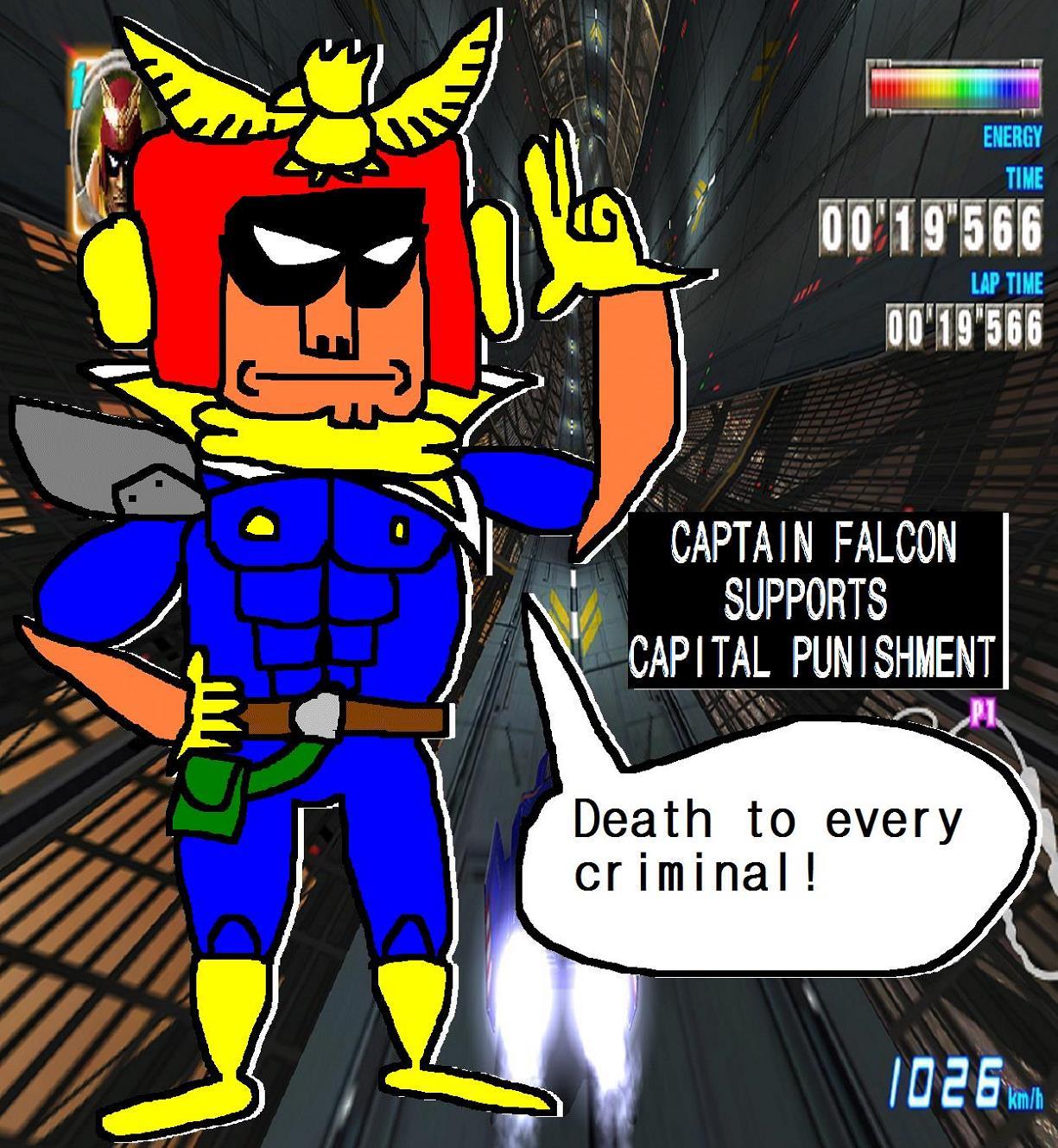 ''Captain Falcon Has Something He Want To Tell Eve