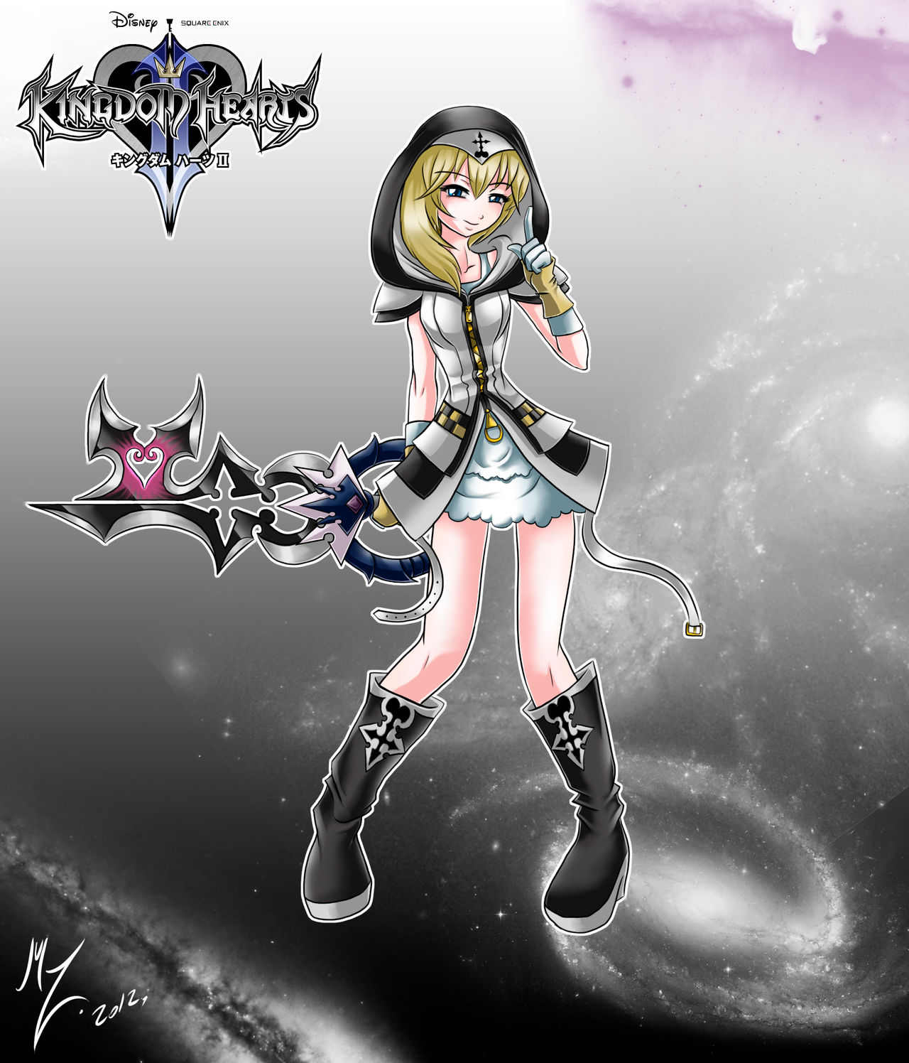 RE namine master keyblade by mauroz on DeviantArt