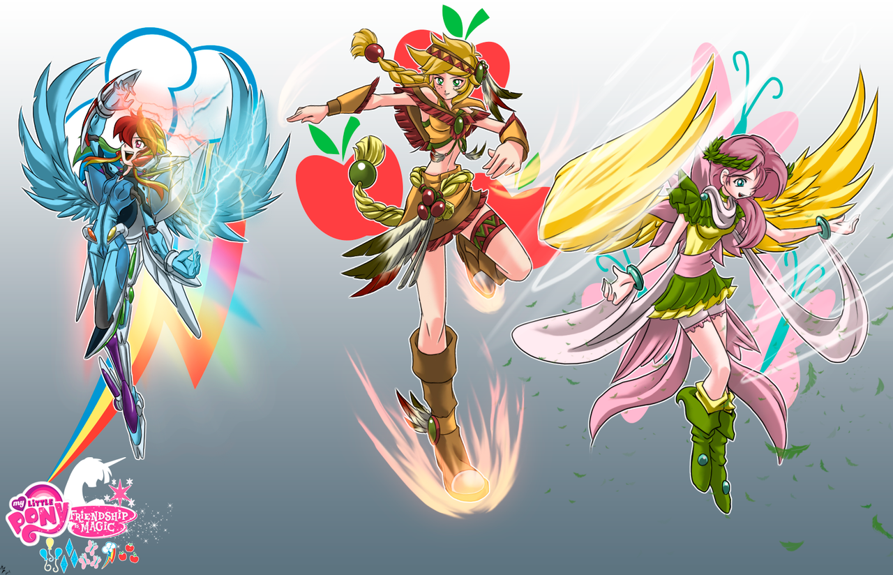 costumes magical girls FM comics R A F(not final)