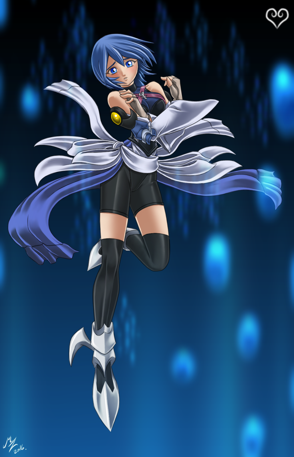 Aqua: Kingdom Hearts Birth by Sleep by mauroz on DeviantArt