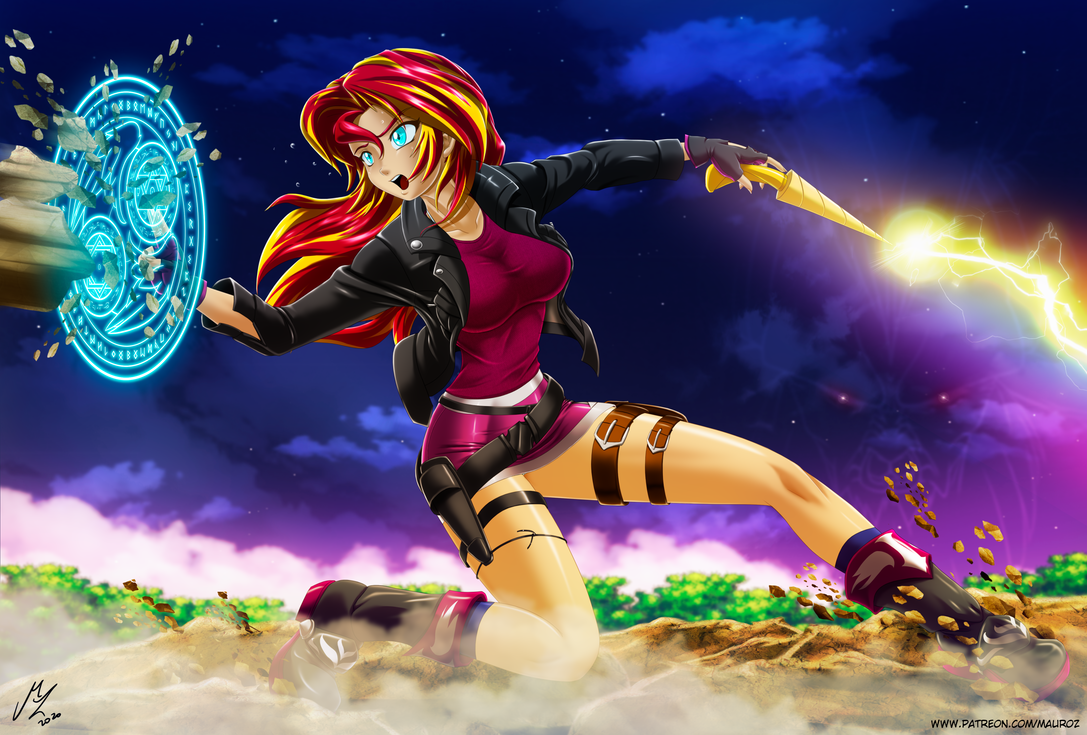 Sunset Shimmer Demon Hunter By Mauroz On Deviantart Sunset Shimmer Demon Hunter By Mauroz On Deviantart