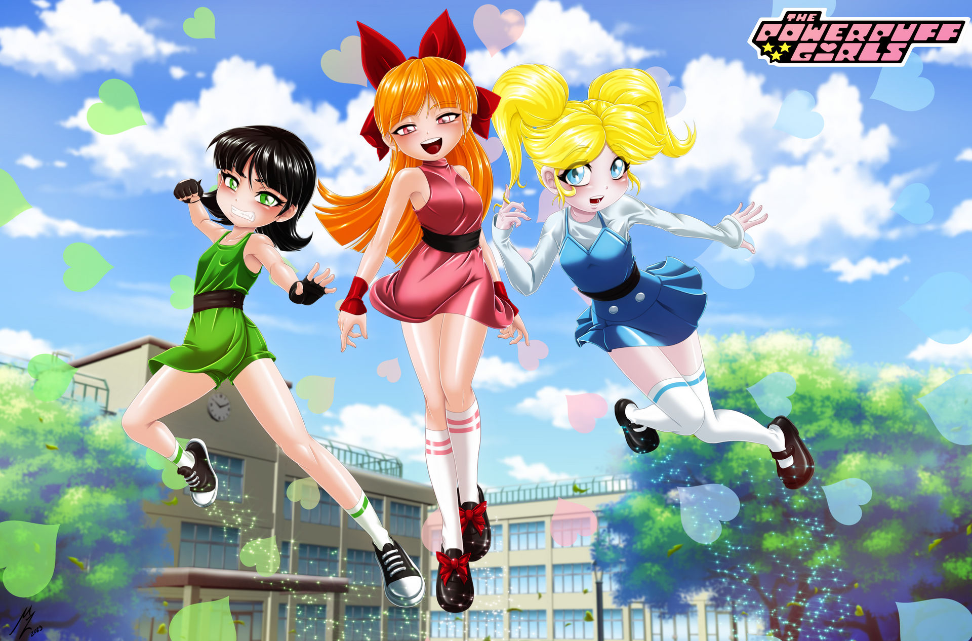 The Powerpuff Girls Bubbles Blossom Buttercup By Mauroz On DeviantArt the-powerpuff-girls-bubbles-blossom-buttercup-by-mauroz-on-deviantart