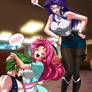 Your harem was waiting for you, Spike!: commission
