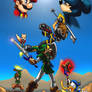 kingdom hearts VS smash bros
