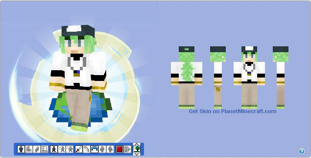 Minecraft Skin - N from Pokemon Black / White