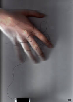 Hand and thread