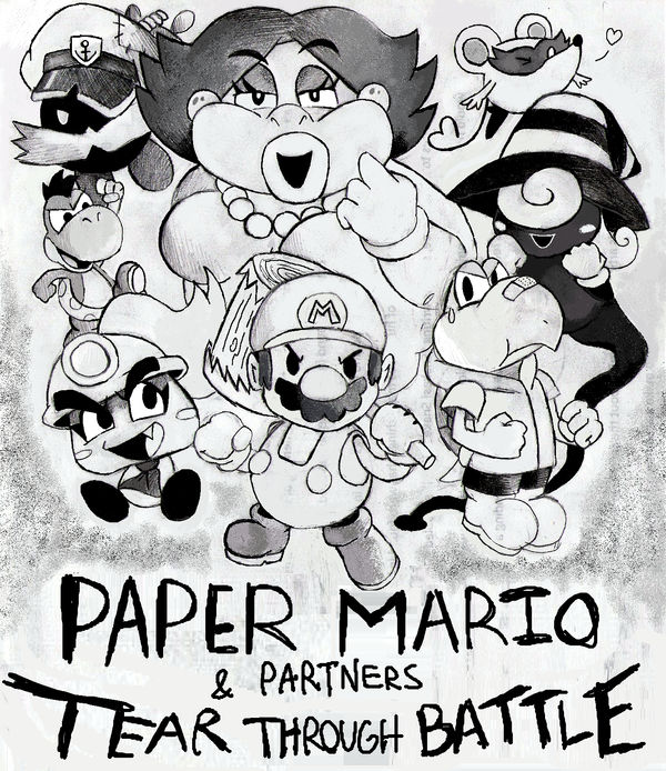 Paper Mario By GigaB00ts On DeviantArt