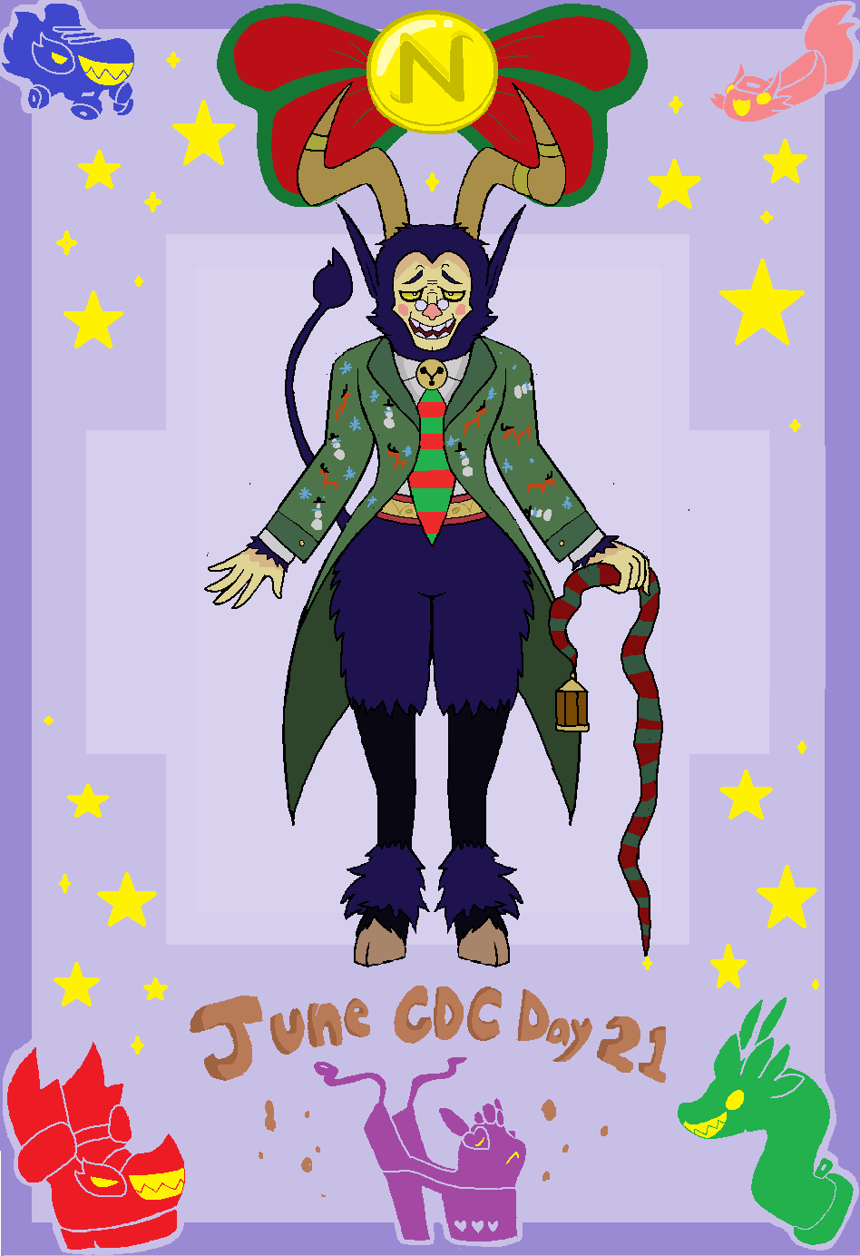 June CDC Day 21 - Krampus