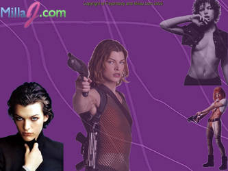 Milla Jovovich Wallpaper.