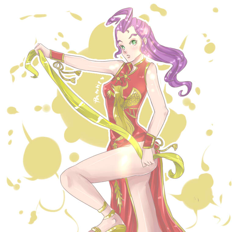 Rose In Chinese Dress (request)