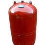 A red container