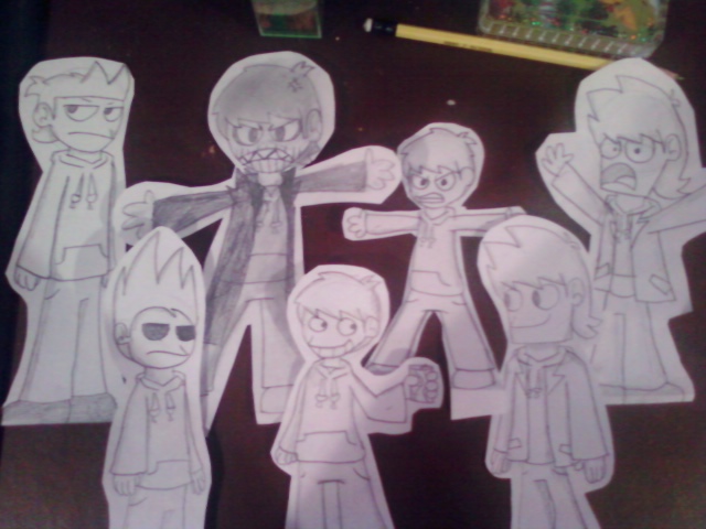 Eddsworld paper cutouts