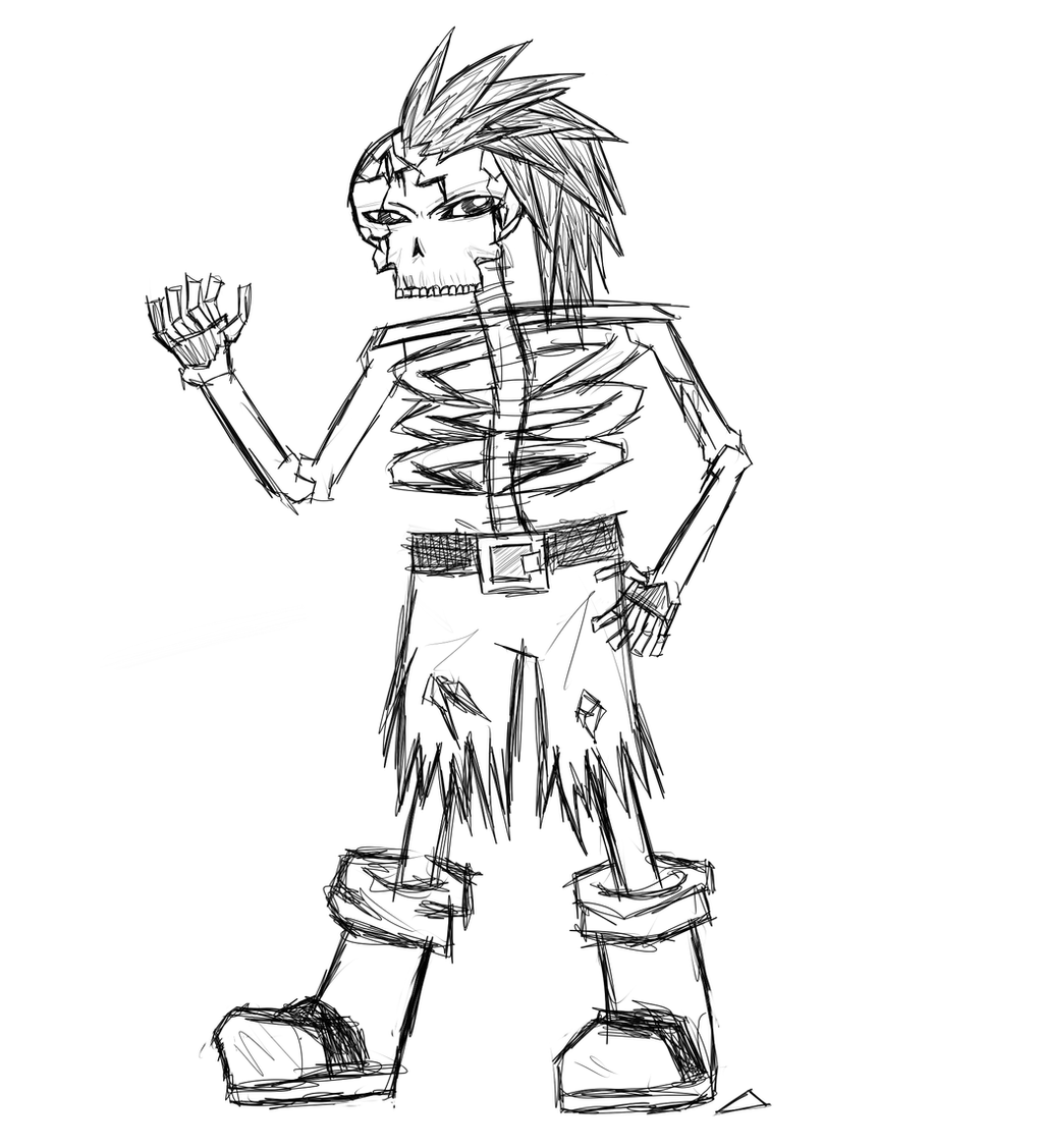 Skeleton Homies Skeleton guy again by MochaTheDog on DeviantArt
