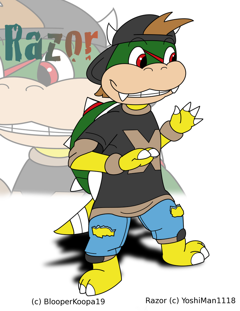 RAZOR Blade by BlooperKoopa19 on DeviantArt