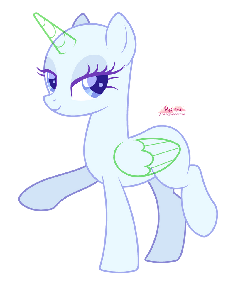 Mlp Base Color Guide 9 MLP base nr 9 by PeachyPaeonia on DeviantArt