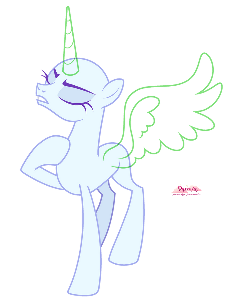 Mlp base nr 23 by PeachyPaeonia on DeviantArt