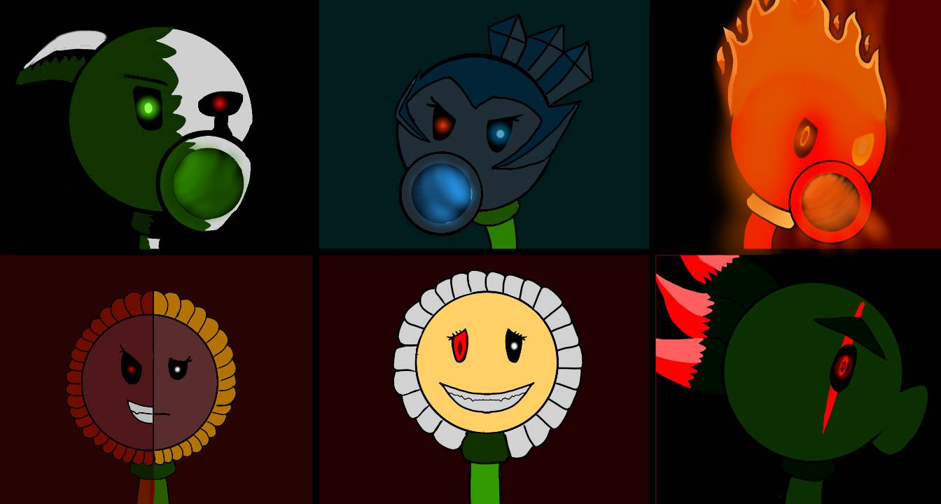 Plants Vs Zombies All Plants 3 by joze2004 on DeviantArt