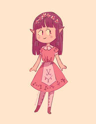 Pink Elf Gal