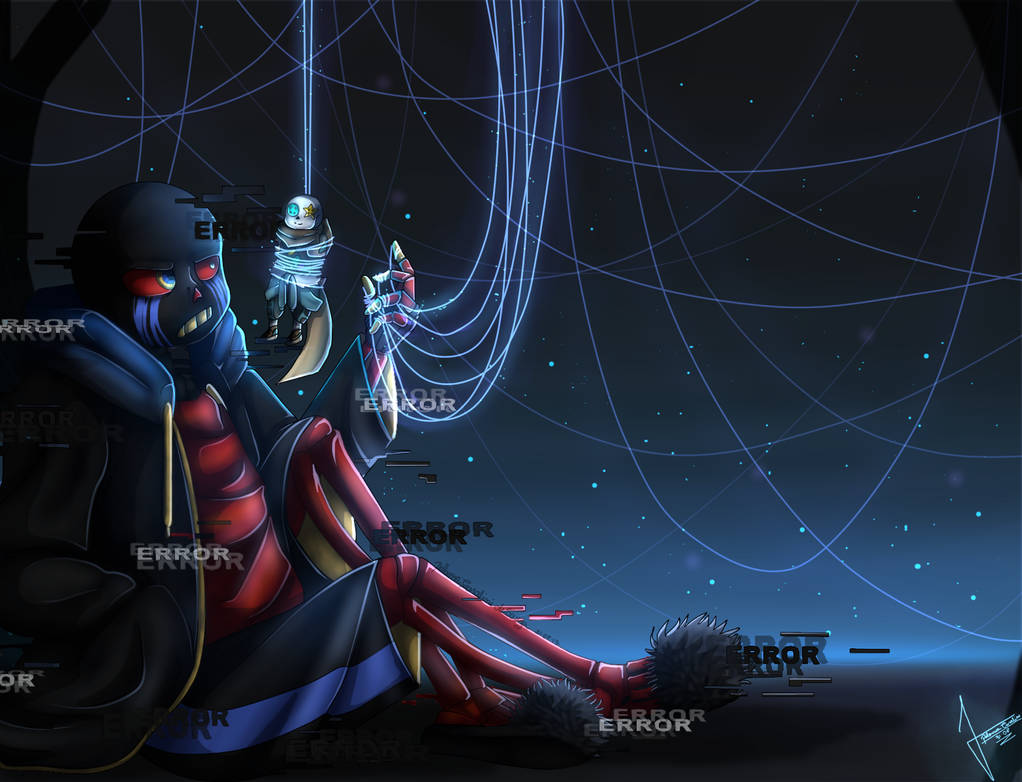 ERROR!Sans by PalomaSouza13 on DeviantArt