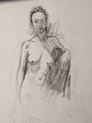 Figure drawing class 