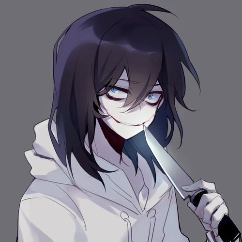 jeff the killer (versão anime) - Desenho de vaneguaxinim12 - Gartic