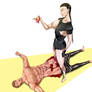 Battle ended! Agni WIN! Christian DEAD!