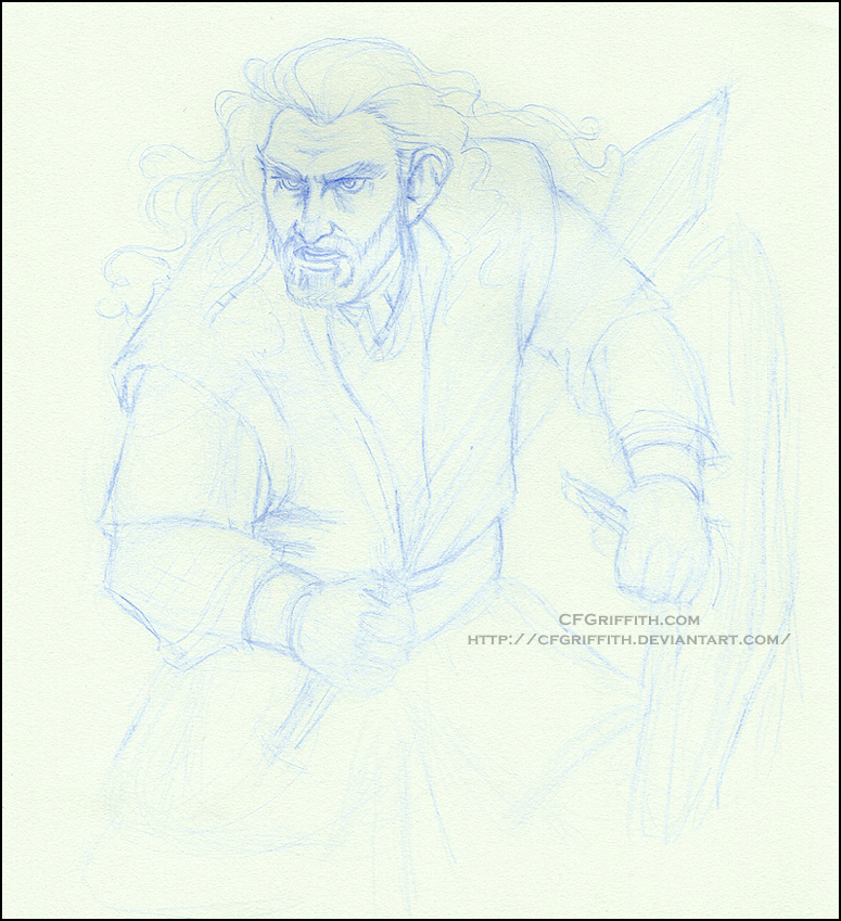 Azanulbizar Thorin Sketch1