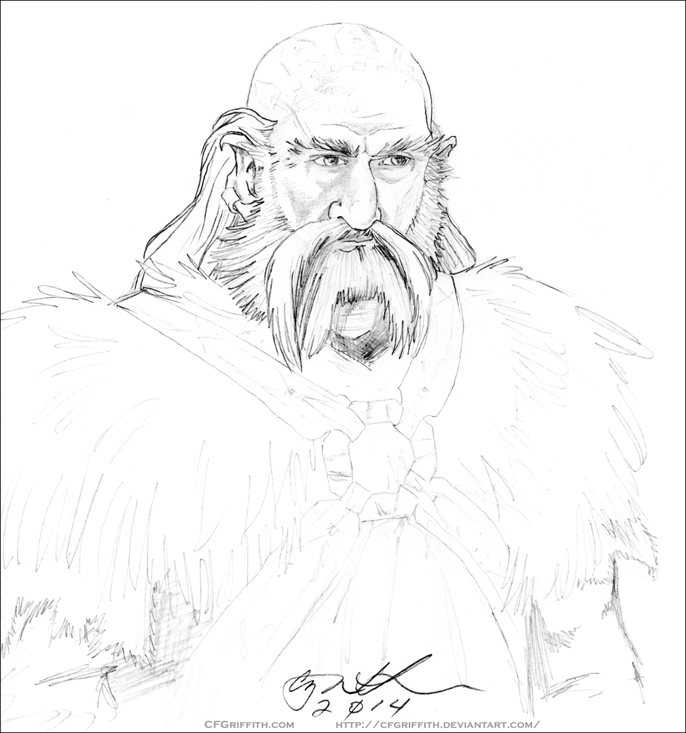 Quick Dwalin Sketch Study