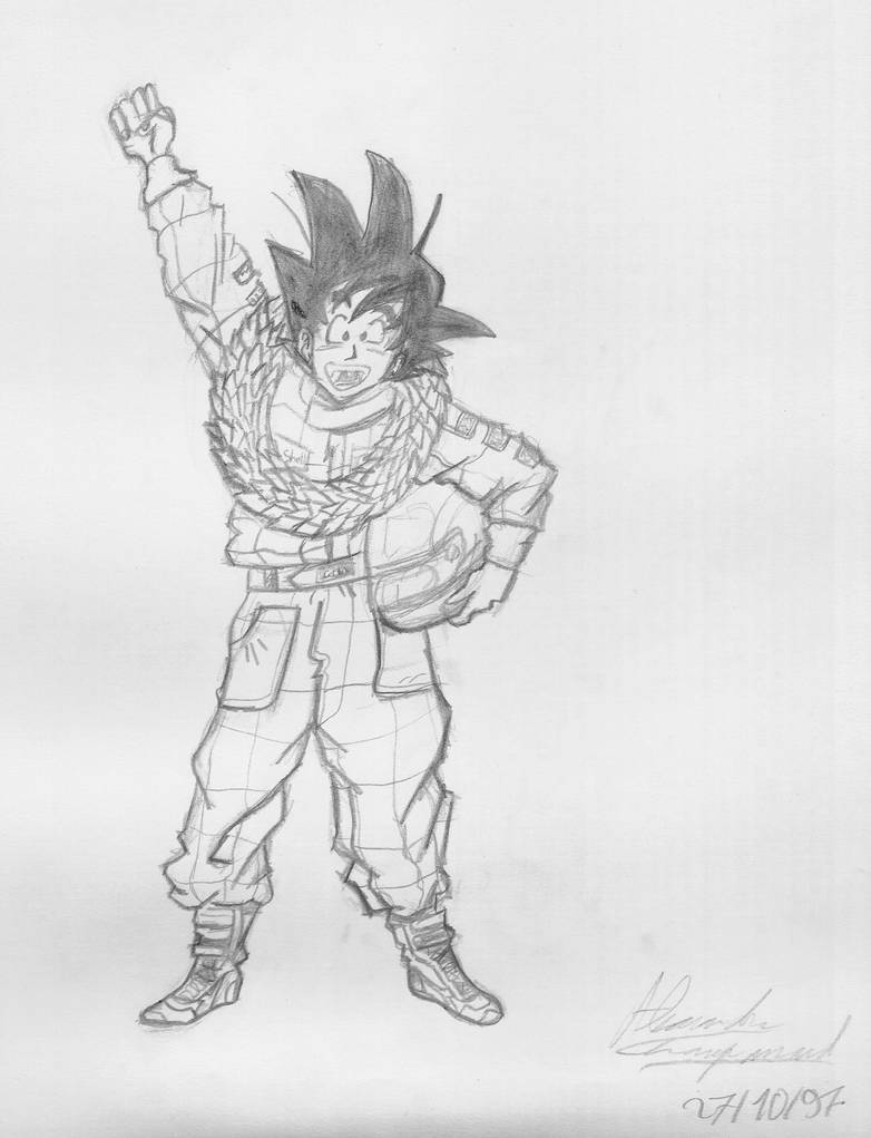 goku the racing driver by Scarboy66 on DeviantArt