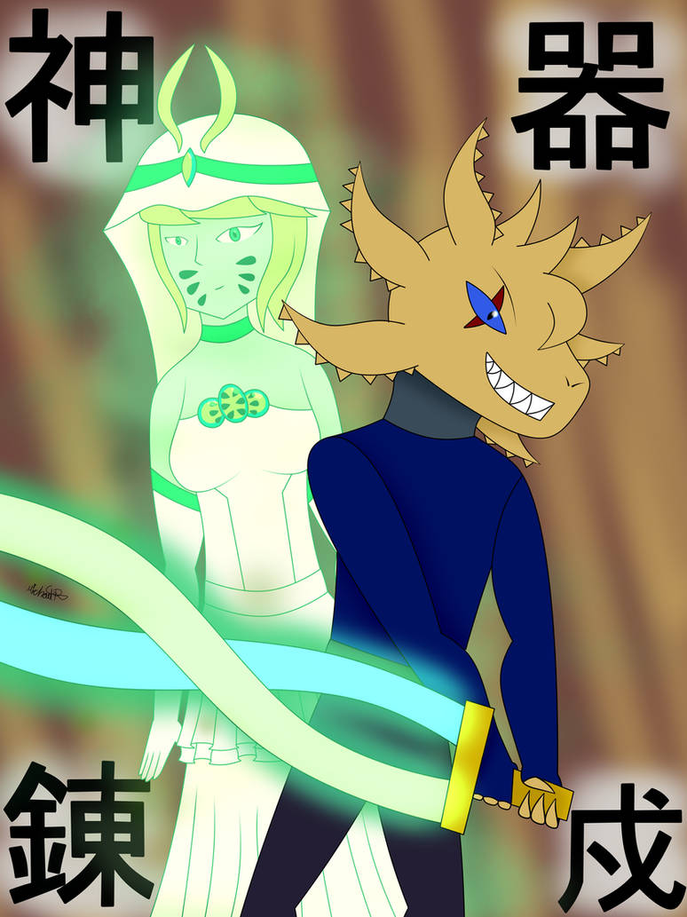 Axol and Melony (Volund) by dinomikey1906 on DeviantArt