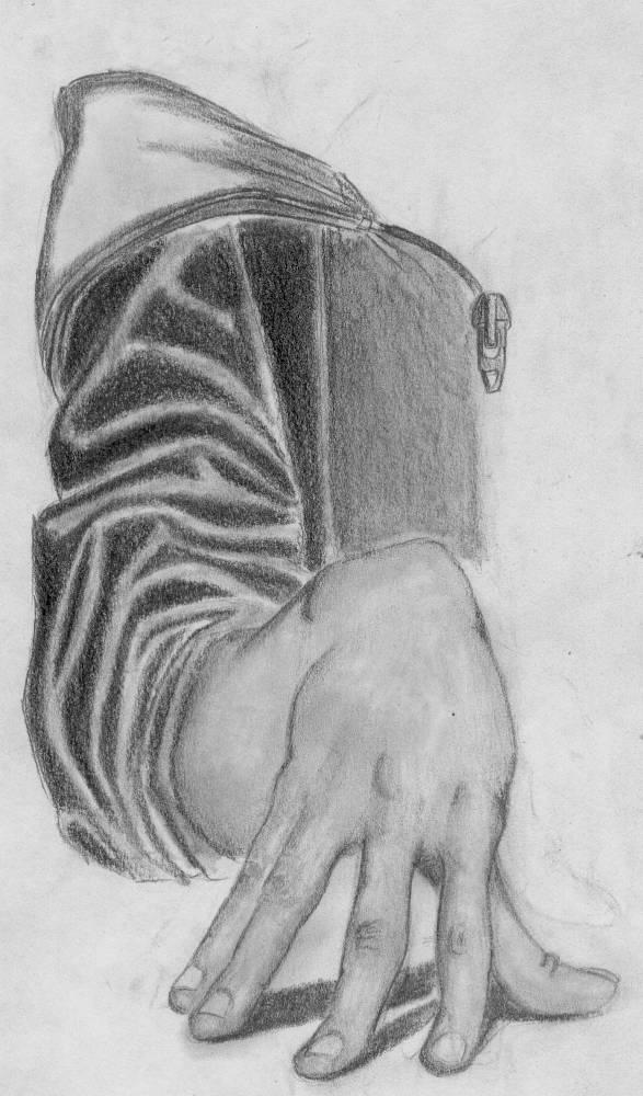 Hand + Foreshortening Study 1 by mafia-muffin on DeviantArt