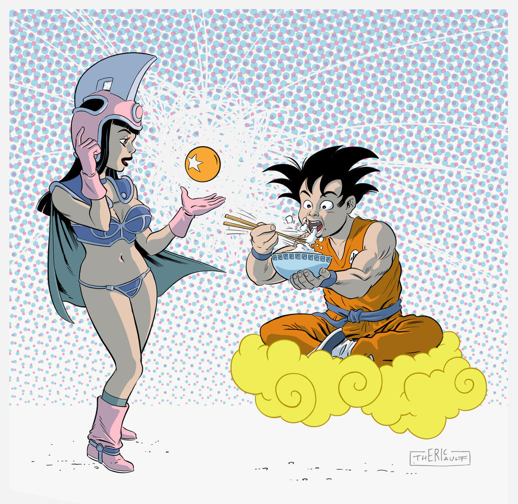 Chi-chi and Goku