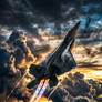 F22 Epic Cinematic Military Poster Design