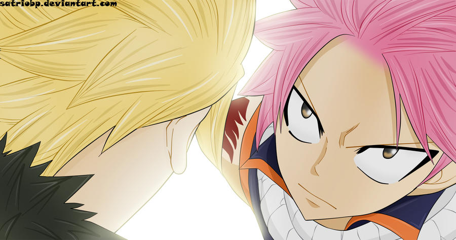 Fairy Tail Chapter 294 - NATSU And STING by Satriobp on DeviantArt