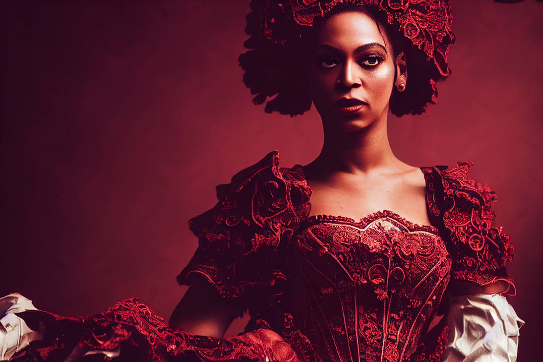 Beyonce in Victorian Gown by SuperFluffyPunch on DeviantArt