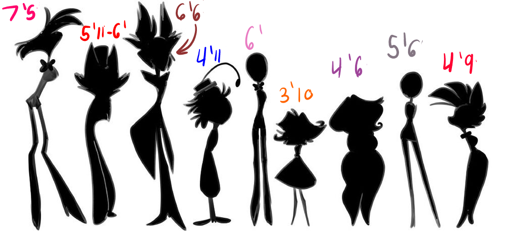 Hazbin Hotel Character Heights By Kashuswhite On DeviantArt hazbin-hotel-character-heights-by-kashuswhite-on-deviantart