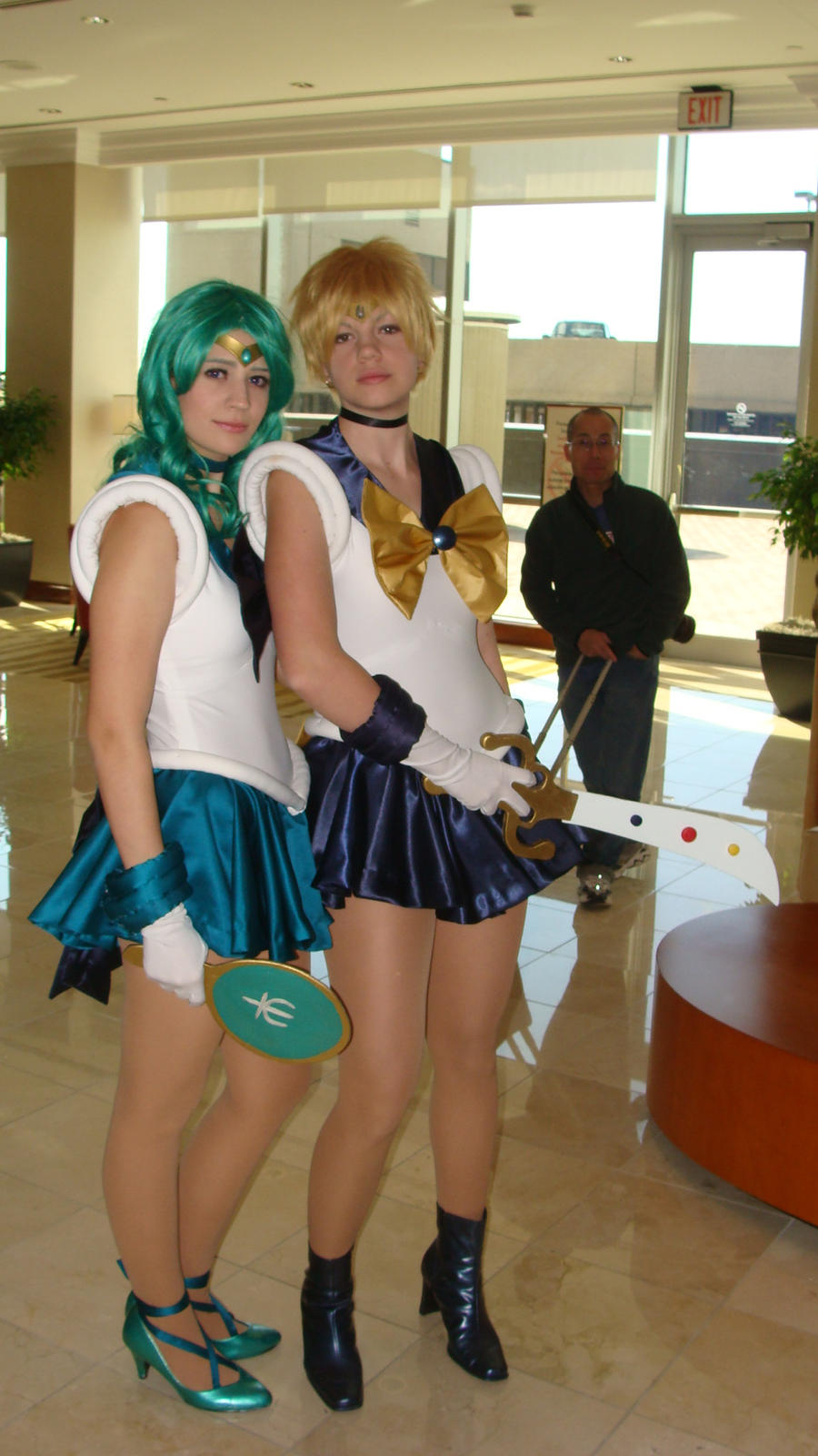 Sailor Uranus and Neptune
