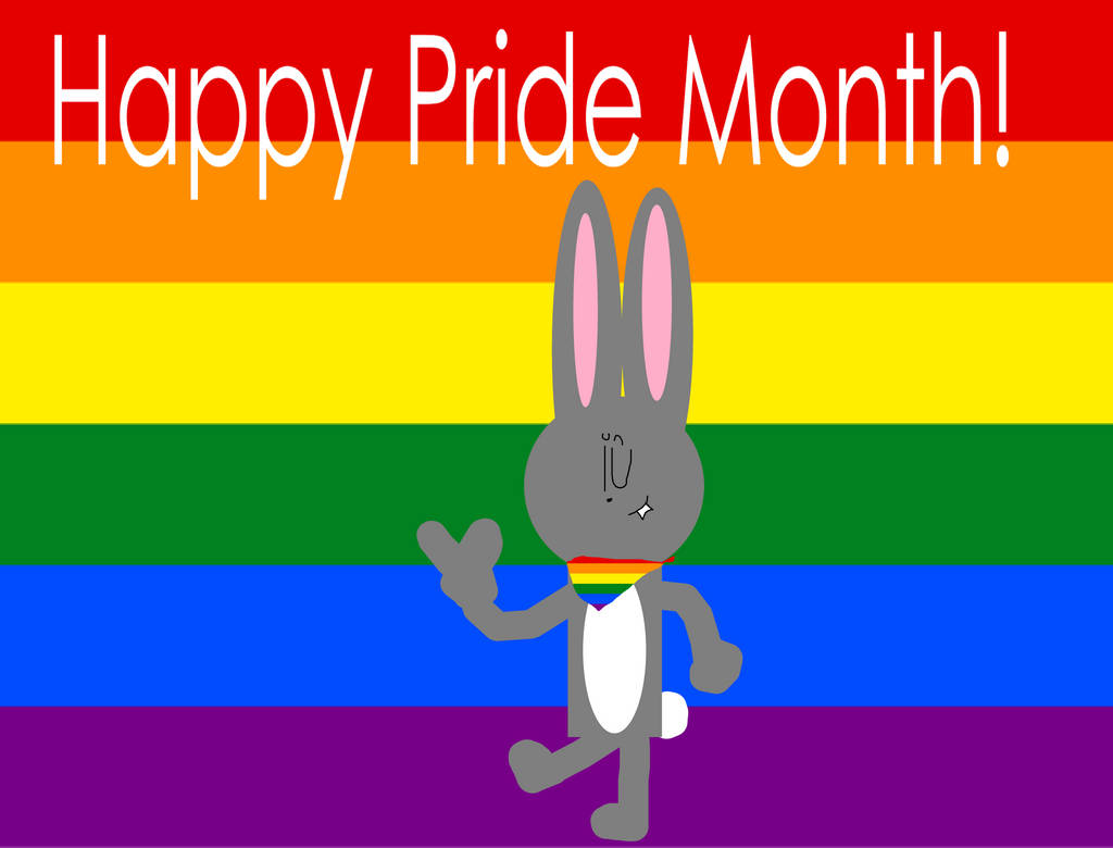 June Rabbit Pride Happy Pride Month From Greg by Coolboysuvi on DeviantArt
