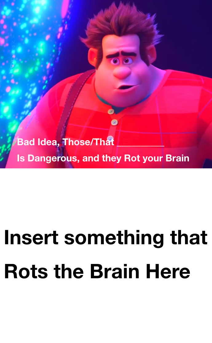 Rotting Ralph Mask Wreck it Ralph says what Rots the Brain? by CoolSuvi2010 on DeviantArt