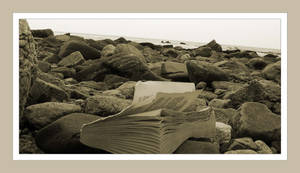 A Book on a Beach