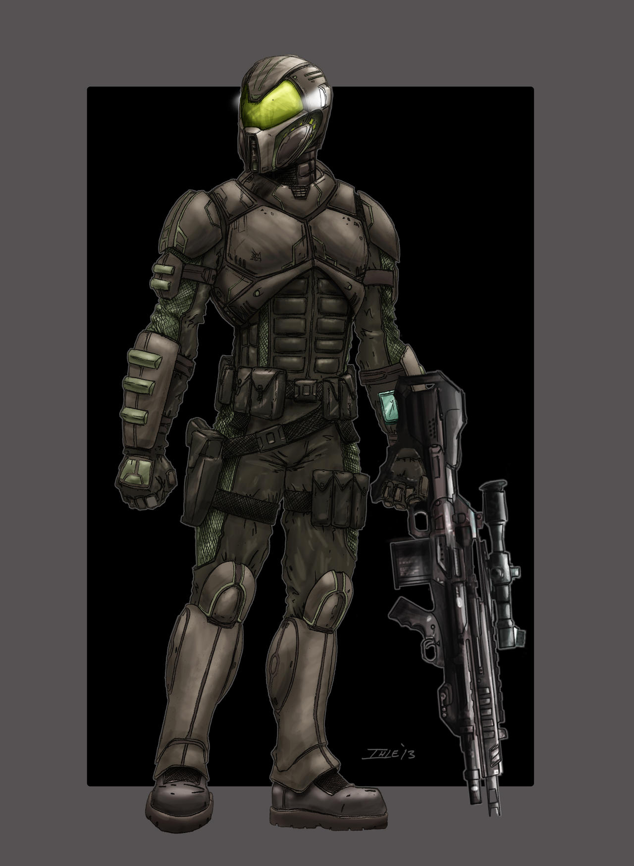 Alastor Armor WIP 2