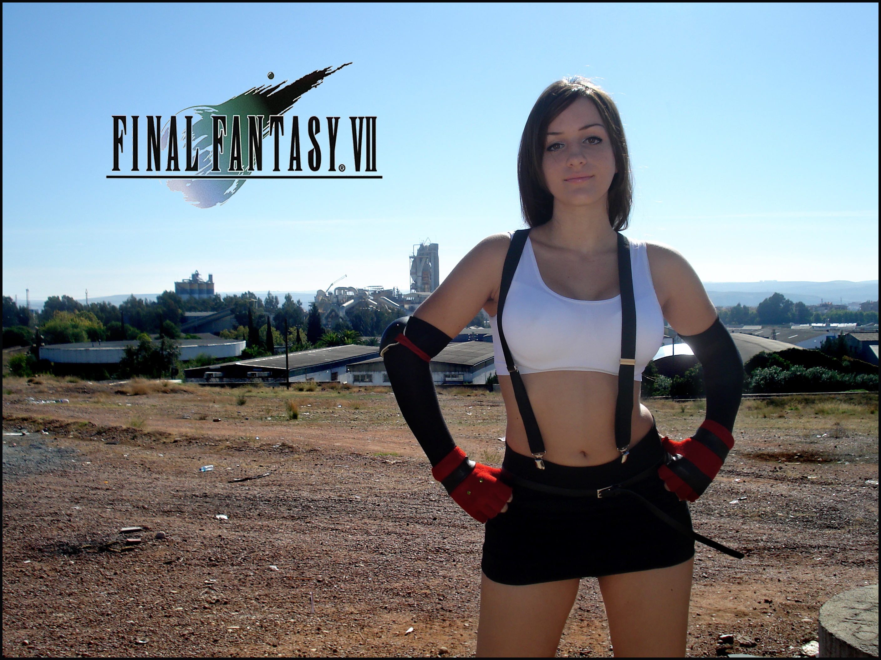 Cosplay Tifa Final Fantasy VII