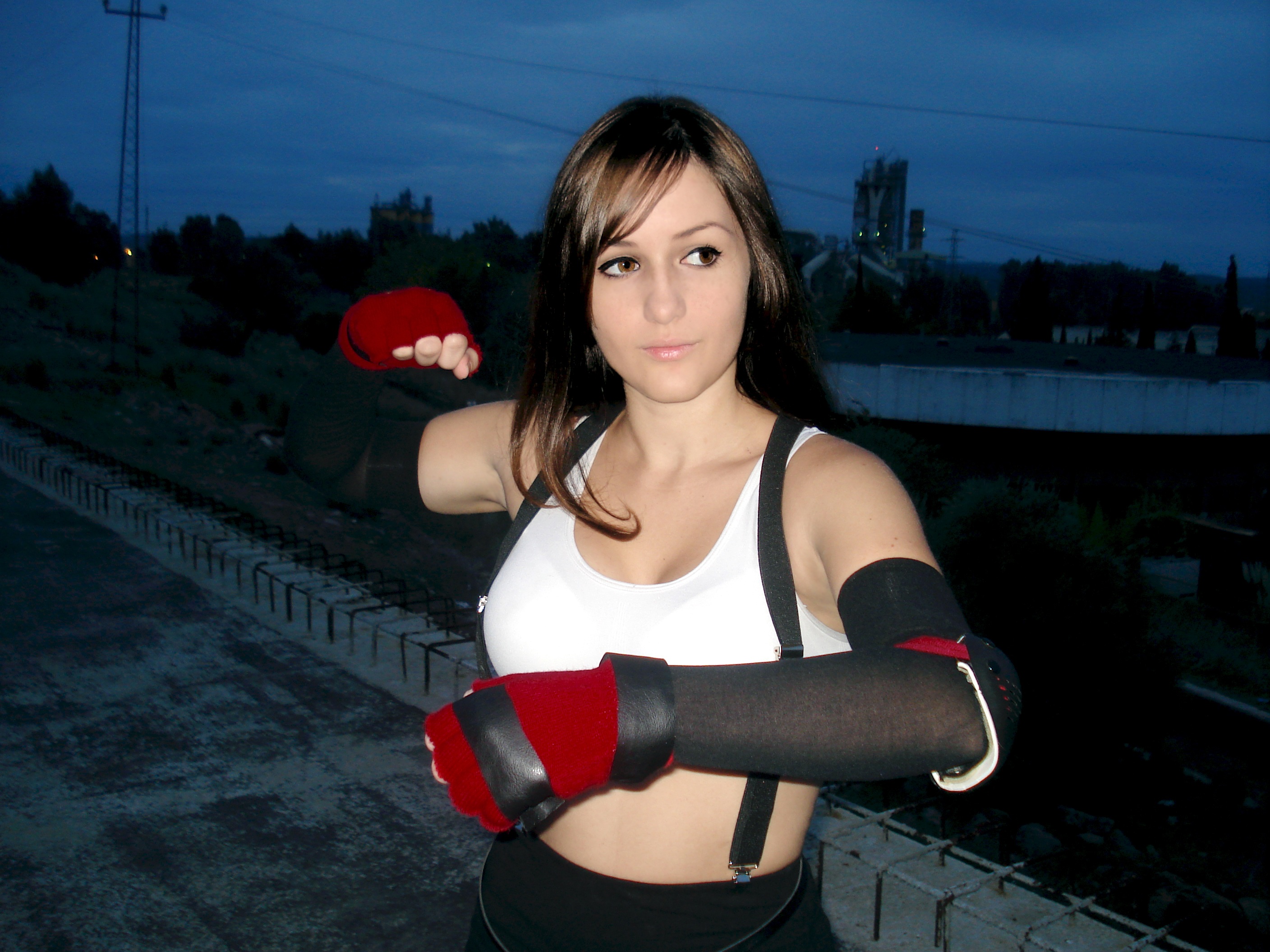 Tifa ready for battle