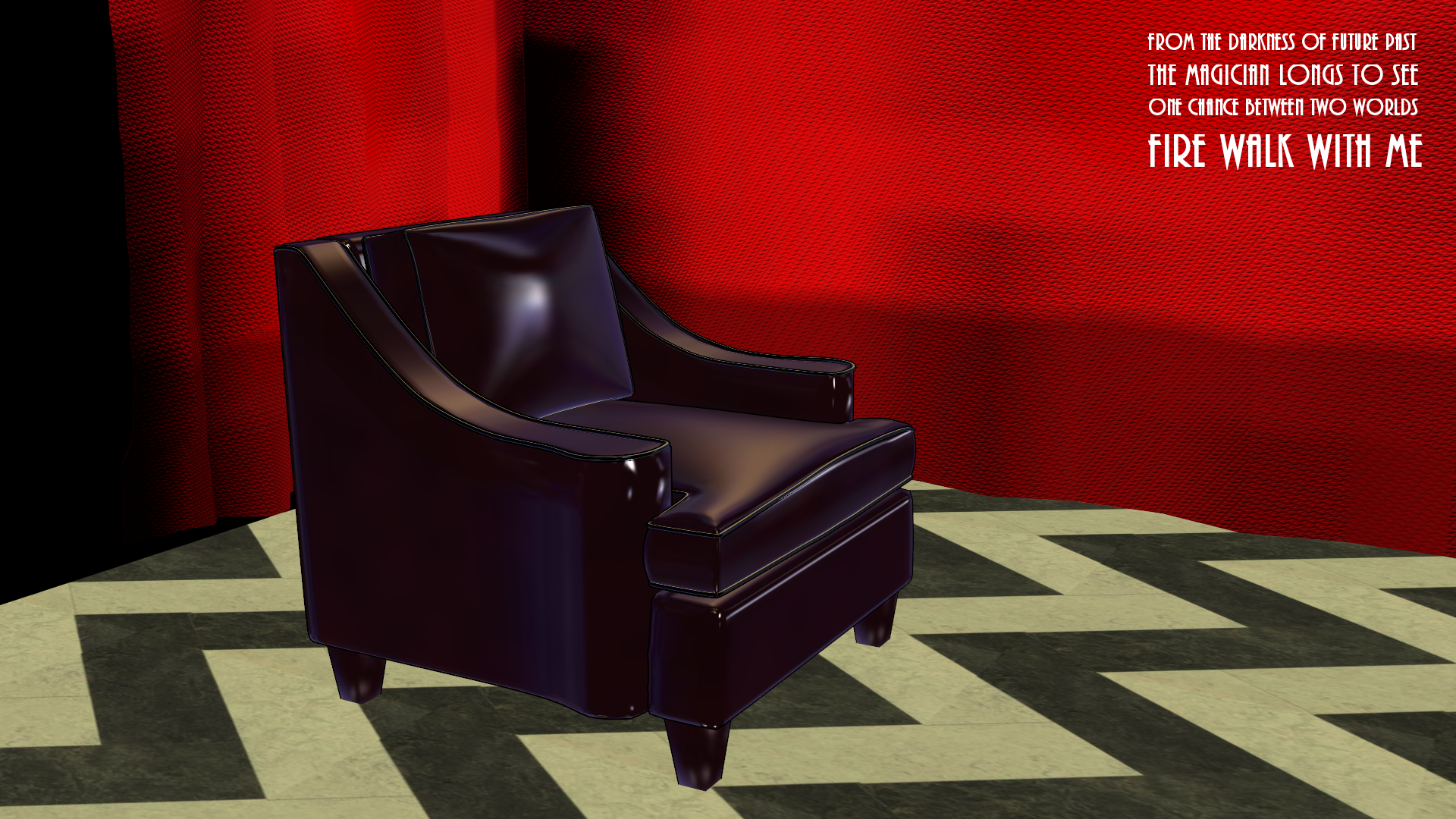 Big Uncomfy Chair for MMD