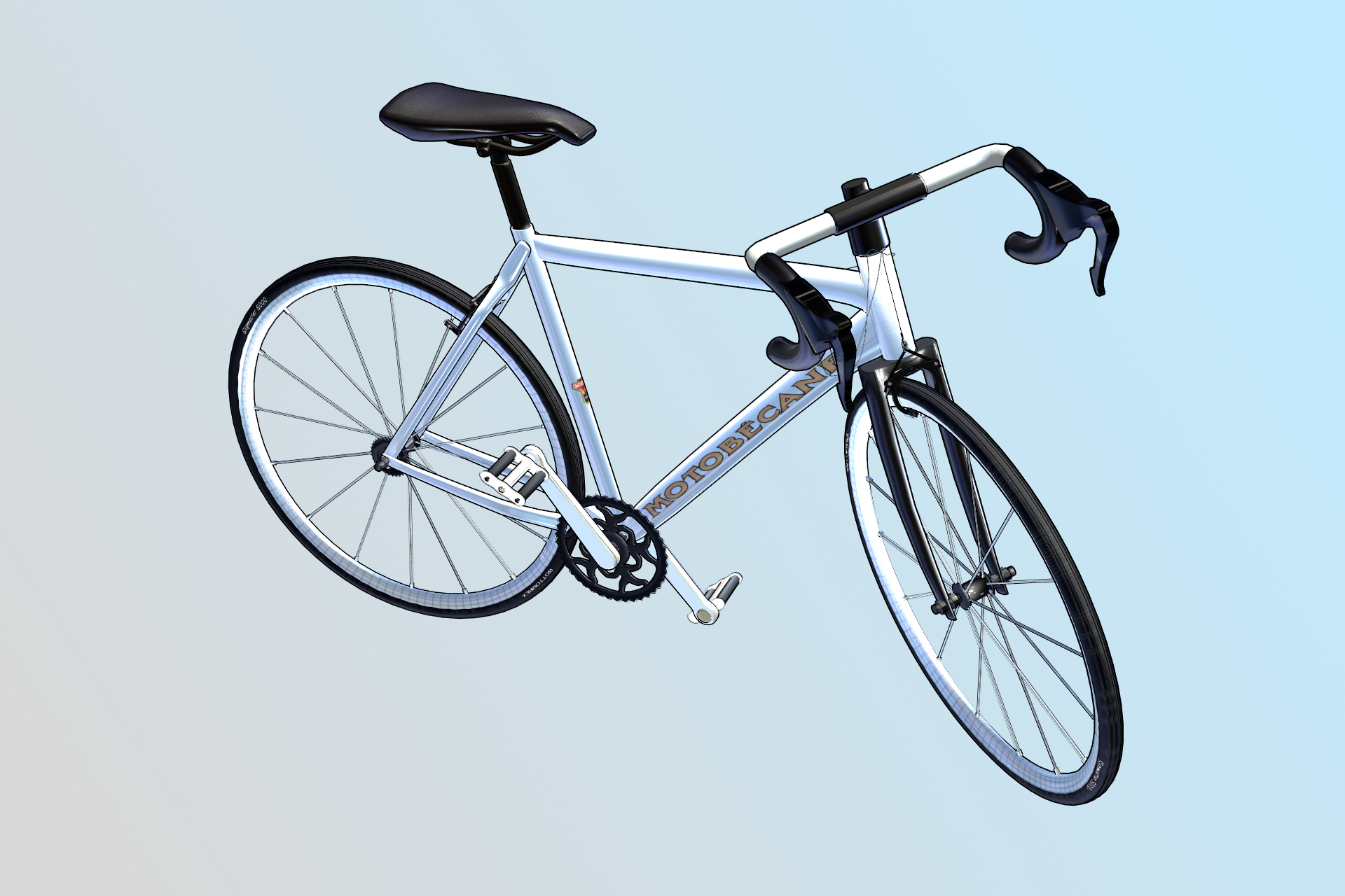 Bicycle.pmx for MMD