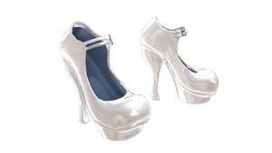 Download Girly Shoes .pmx for MMD